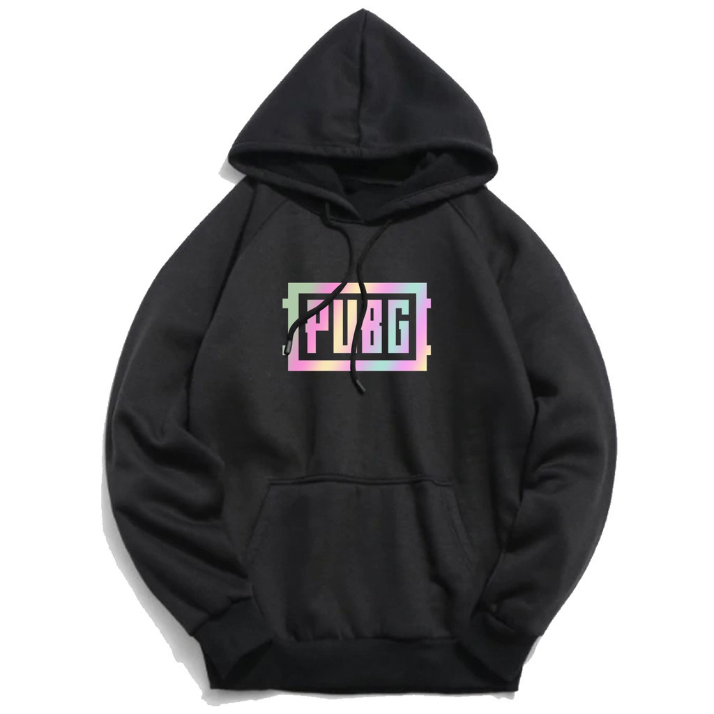 Áo nỉ hoodie nam nữ phản quang 7 màu PUBG Mobile chất nỉ mềm mịn cao cấp