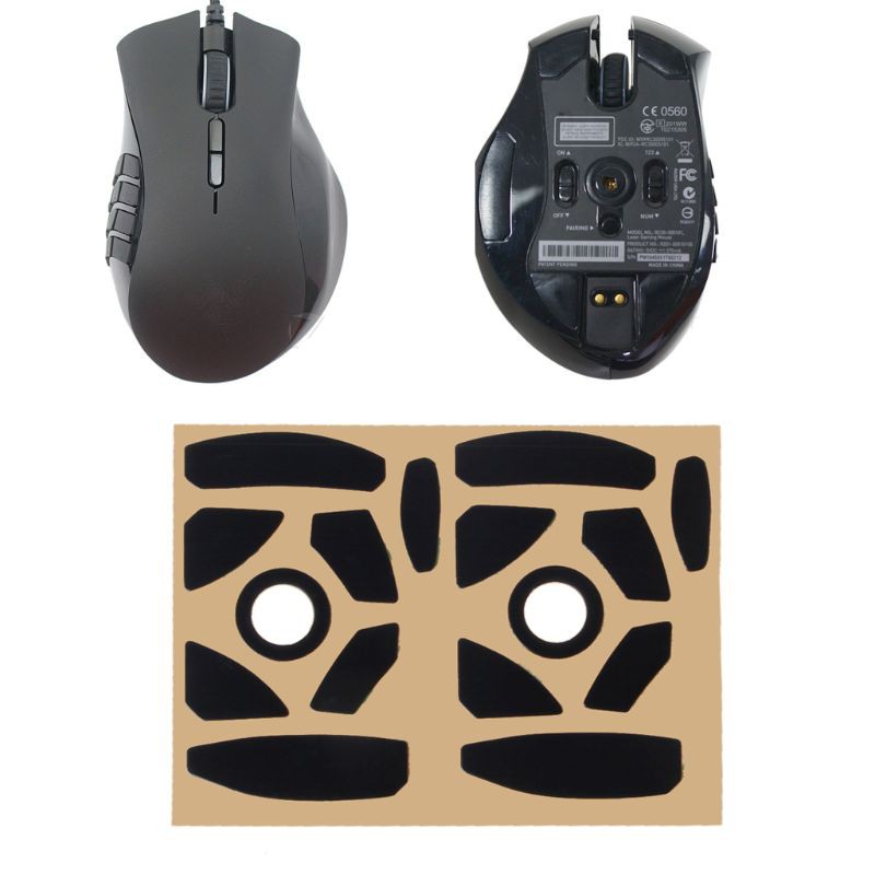 Set 2 miếng dán đế chuột vi tính chất lượng cao chuyên dụng cho Razer Naga Epic/Naga Hex /Naga 2012