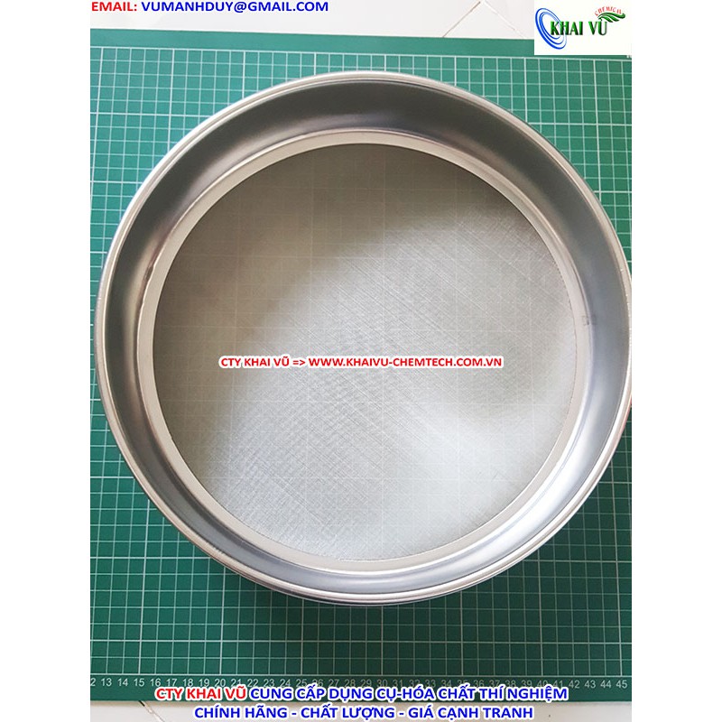 Sàng rây bột đường kính 30cm - các kích thước lỗ từ 0.045mm - 4.0mm