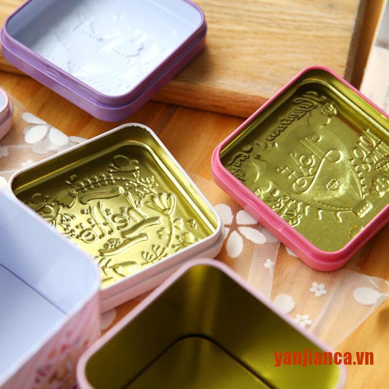 Hộp Thiếc Đựng Trang Sức In Hoạt Hình 3D Tinh Tế