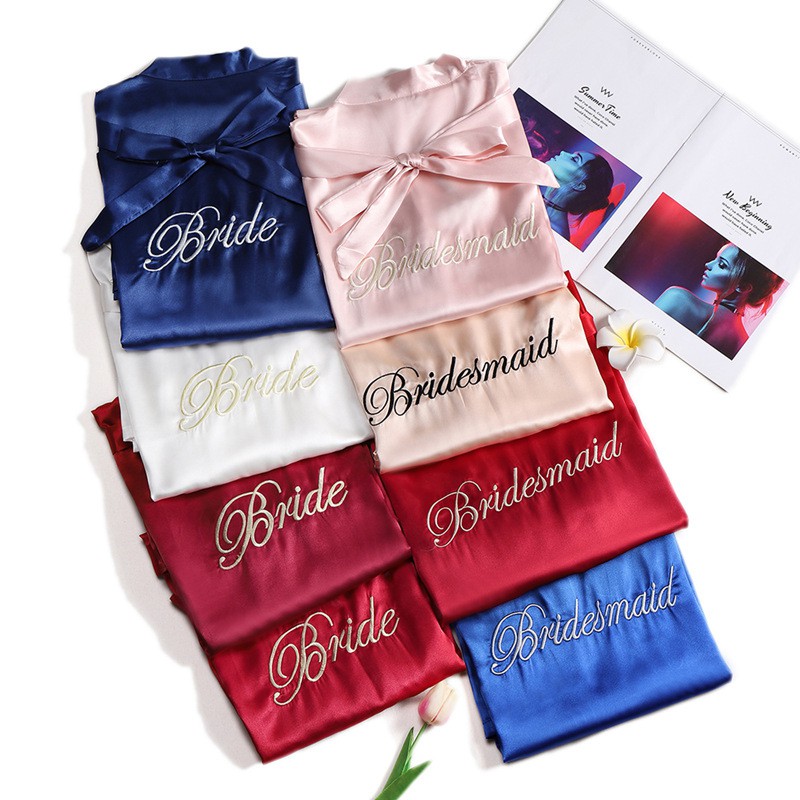 Áo Choàng Ngủ Áo Ngủ Chất Liệu SaTin