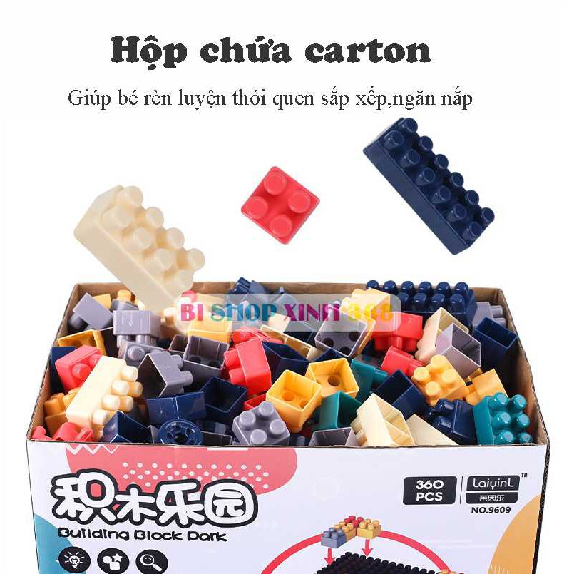 Lego Xếp Hình Cho Bé 520 Chi Tiết