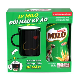 [Tặng ly sứ đổi màu] Milo bột hũ 400g