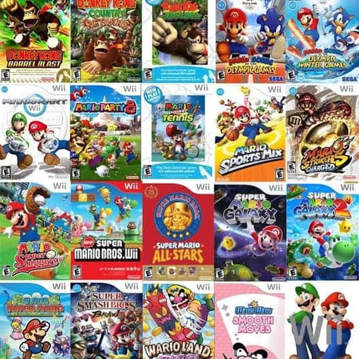 Máy Chơi Game Cầm Tay Nintendo Wii Không Bao Gồm Ốp