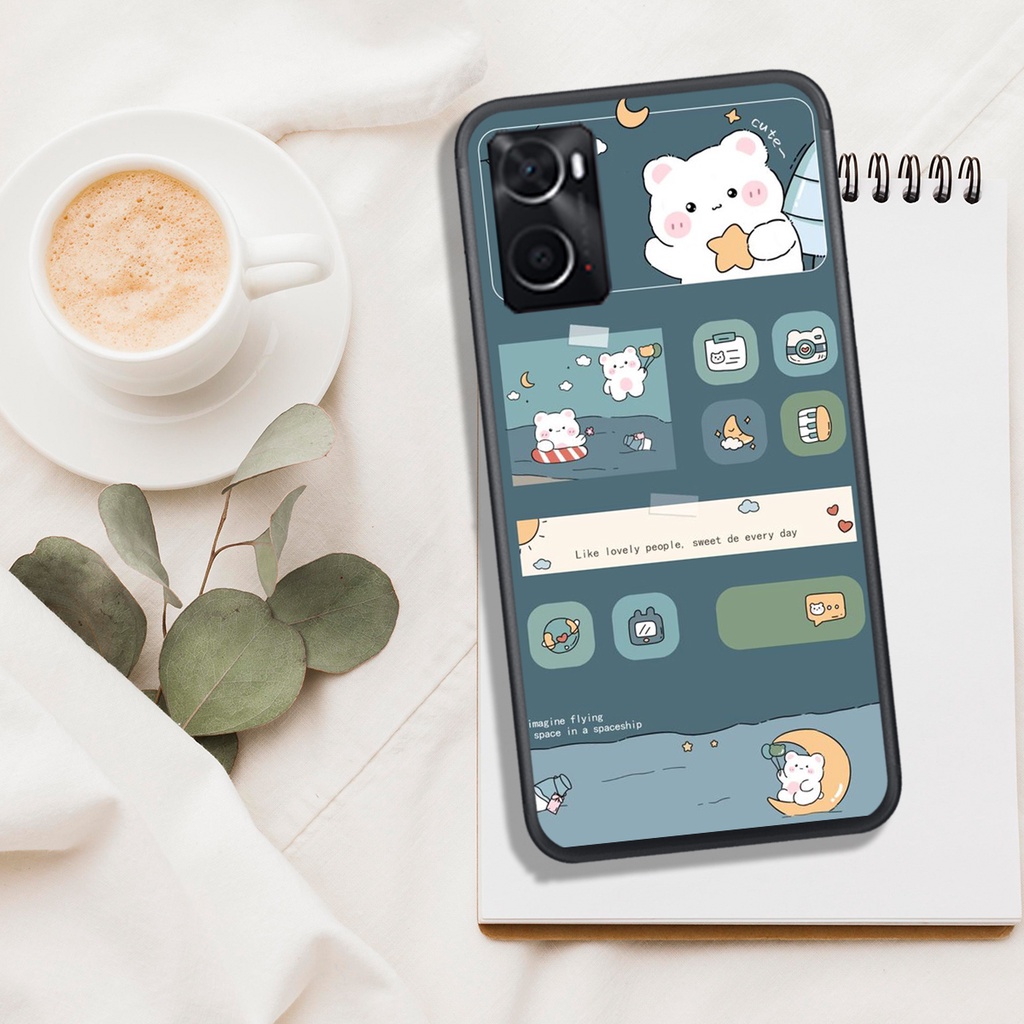 ỐP LƯNG OPPO A76 4G - REALME 9 4G - REALME 9i, IN HÌNH PHI HÀNH GIA CHIBI BAO CHẤT