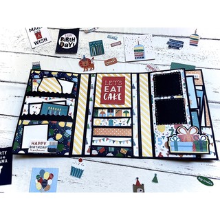 Alhum ảnh handmade mini chủ đề sinh nhật/ Happy Birthday