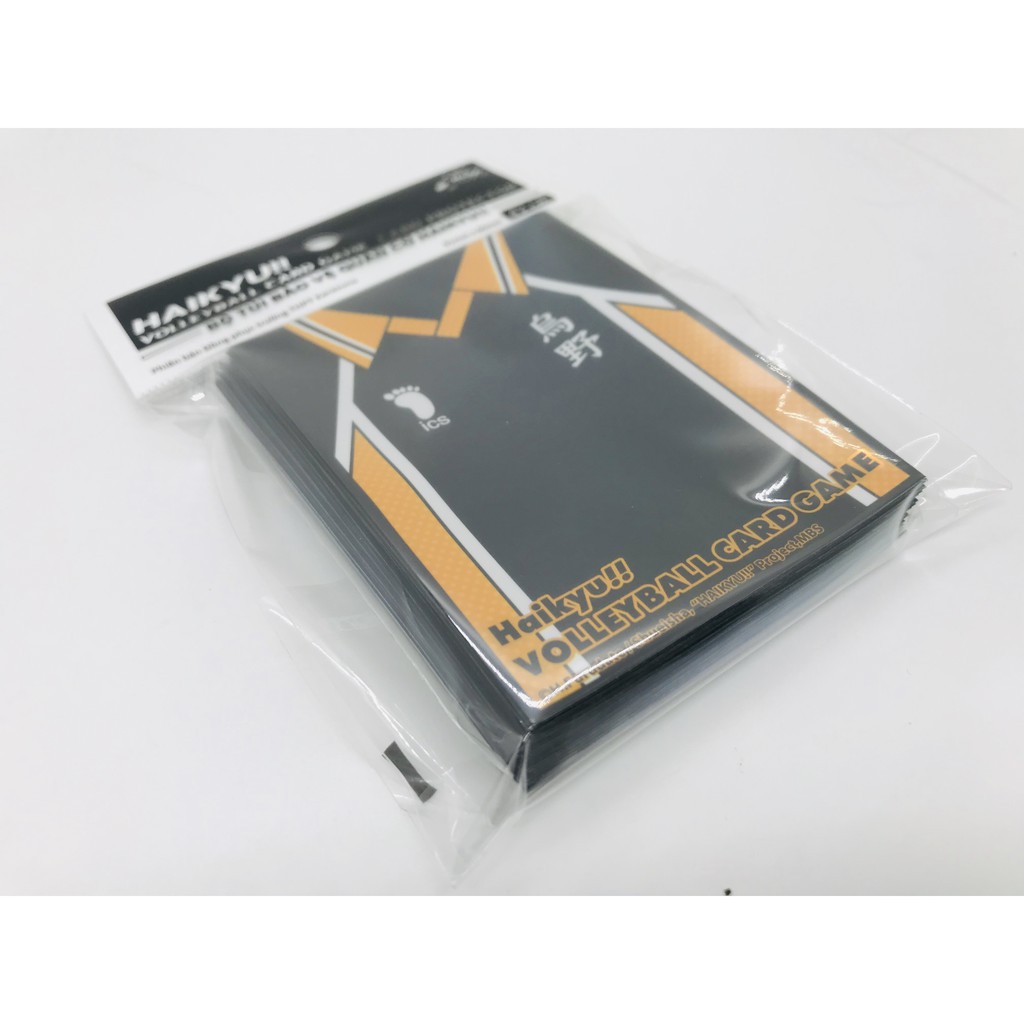 Bộ cờ bóng chuyền Haikyu - Bộ túi bảo vệ HCP-02 - Bộ 42 túi bảo vệ