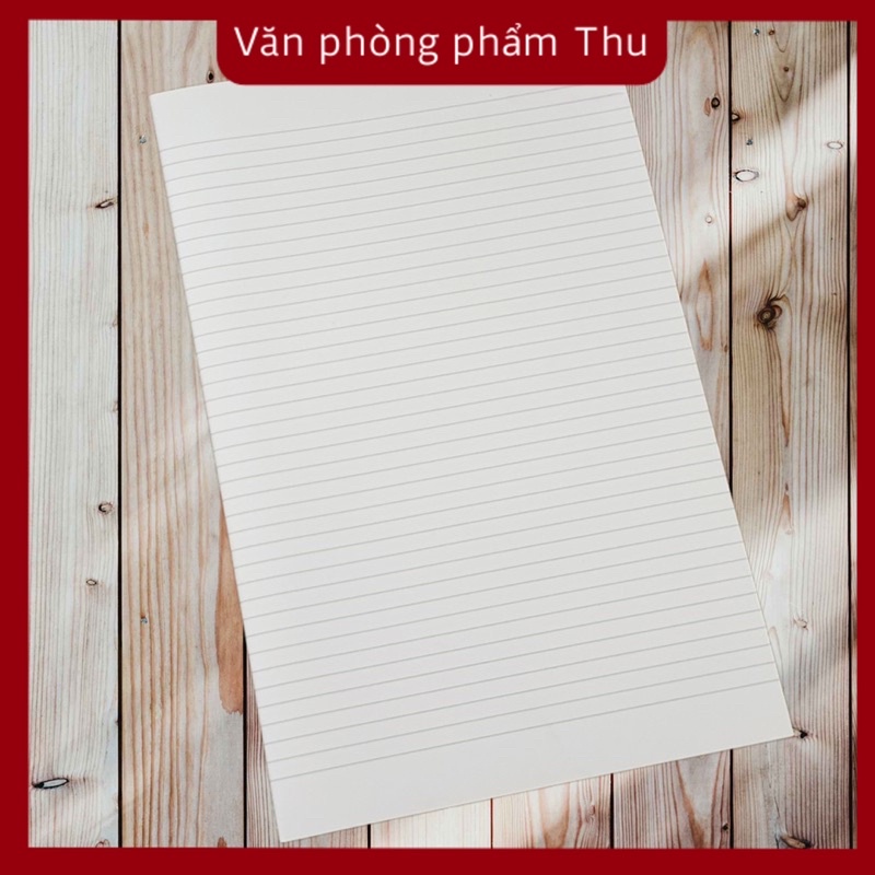 Giấy kẻ ngang 2 mặt  - Giấy manh 20x30