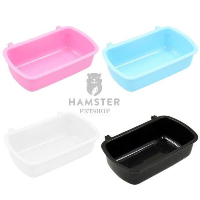 Bát ăn nhựa gắn lồng đại cho hamster, thỏ , bọ , sóc