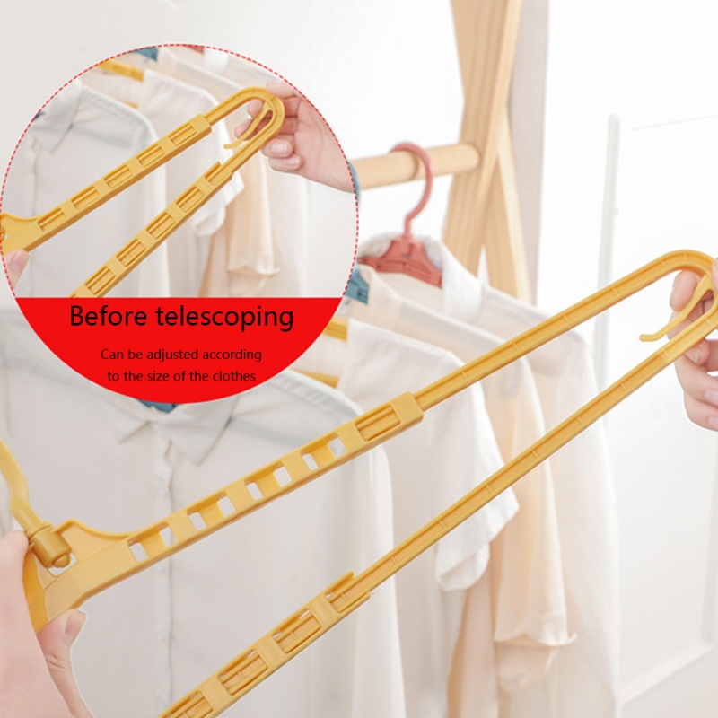 Set 5 Móc Treo Quần Áo Đa Năng Chống Trượt Tiết Kiệm Không Gian