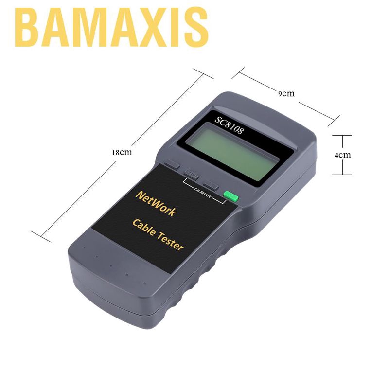 Thiết Bị Kiểm Tra Cáp Mạng Bamaxis S5 Rj45 Sc8108