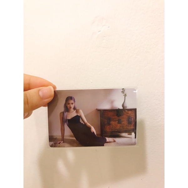 Thẻ card blackpink jisoo jennie lisa rosé sd 20 hàng chính hãng