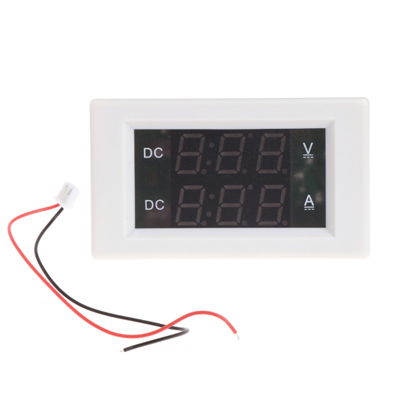 Vôn kế kỹ thuật số có màn hình hiển thị DC 600V 20A
