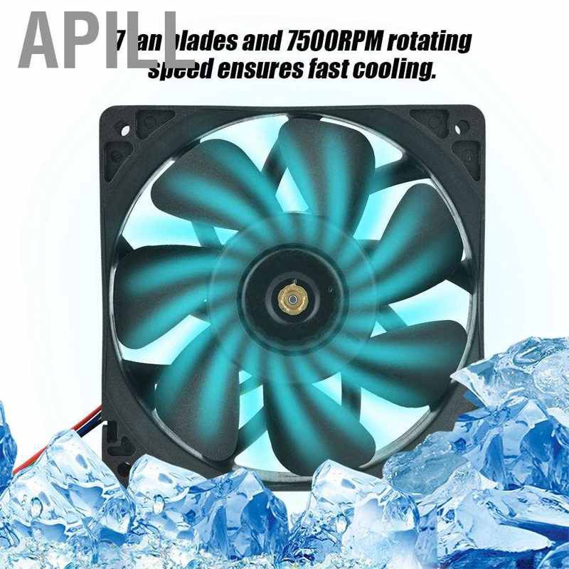 APILL 7500RPM Mining Cooling Fan Replacement 4-pin 12V 5A For Antminer Bitmain S7 S9