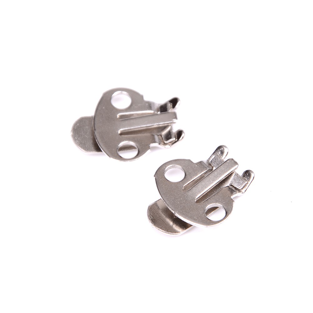 5pcs Silver DIY Craft Fashion Blank Shoe Clip