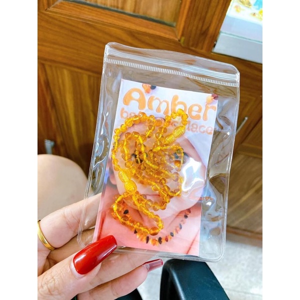 BỘ HP AMBER HẠT VÀNG CHO BÉ - HÀNG BÓNG ĐẸP
