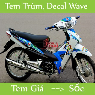 Tem Trùm Wave A Doremon Dễ Thương