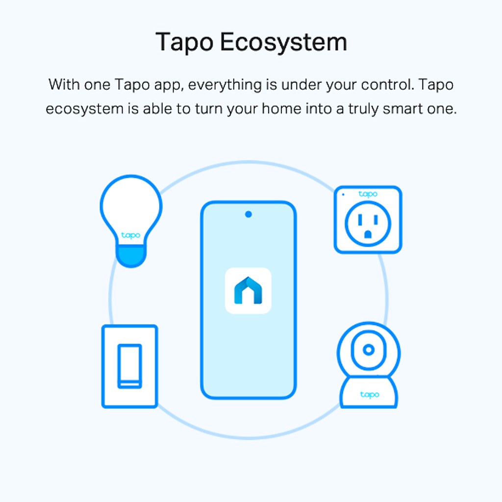 Bóng Đèn WiFi Thông Minh Tp-link Tapo L510E, Điều Chỉnh Ánh Sáng - Hàng chính hãng