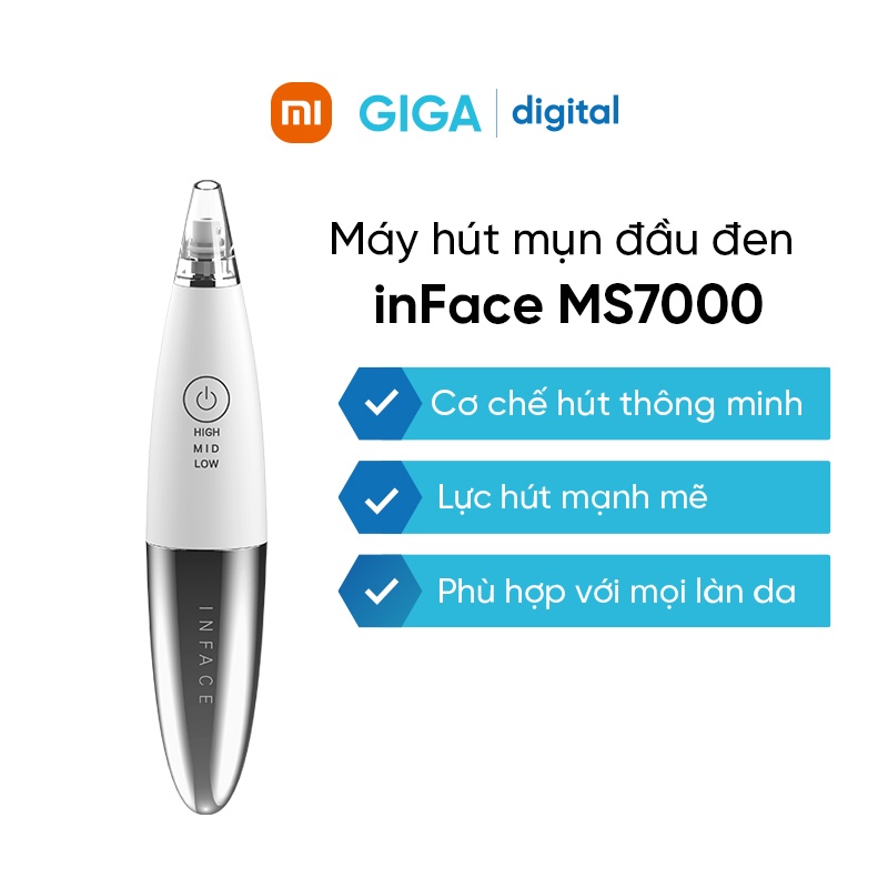 Máy hút mụn đầu đen Xiaomi inFace MS7000 làm sạch sâu - Máy hút mụn cám
