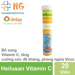 Viên sủi Heilusan Vitamin C - Bổ sung Vitamin C cho cơ thể, giúp chống lão hóa, hỗ trợ tăng cường sức đề thumbnail