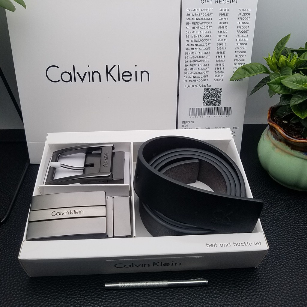 Thắt Lưng Calvin Klein CK * Chính Hãng * Thắt Lưng Thời Trang Cho Nam