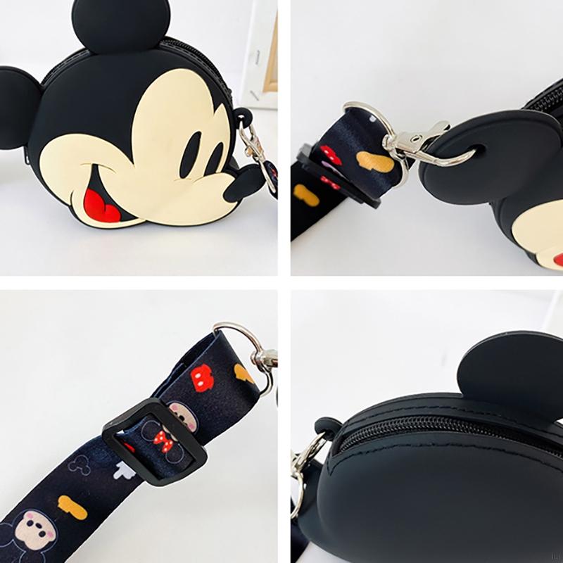 Túi Đeo Chéo Hình Chuột Mickey Đáng Yêu Cho Bé