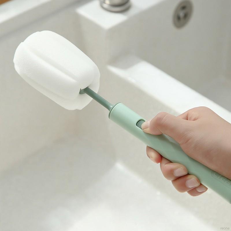 Cọ Rửa Ly Bằng Nhựa Cán Cầm Tay Dài Tiện Dụng