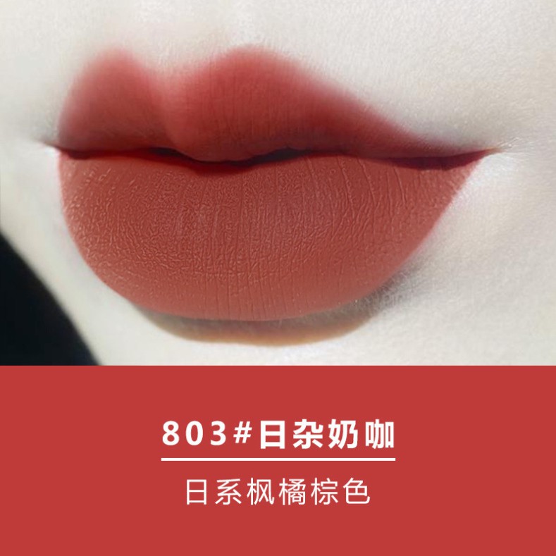 [Hàng mới về] Son Kem Lì Mịn Như Nhung Không Dính Cốc Thỏi Màu Bùn Hình Chiếc Nơ Xinh Xắn | BigBuy360 - bigbuy360.vn