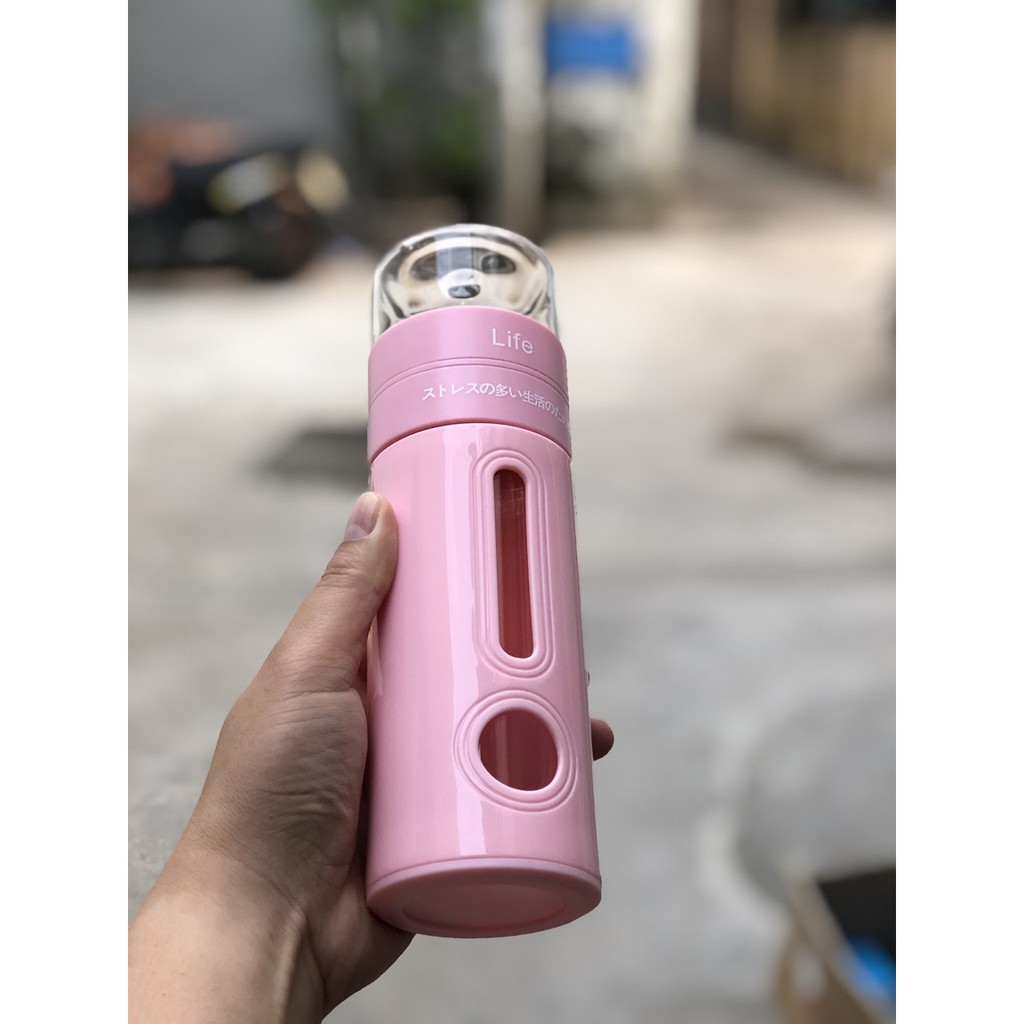 Bình đựng nước lọc trà thủy tinh Life 500ml - Made in Japan