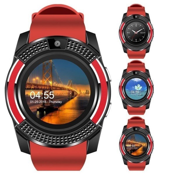 Đồng Hồ Thông Minh Màn Hình Cảm Ứng Kết Nối Bluetooth Cho Ios Android Camera Pk Apple Watch Samsung Watch Huawei
