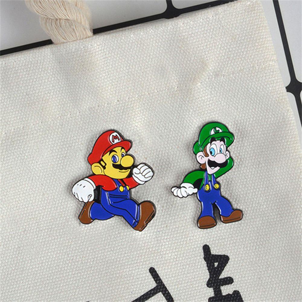 Huy Hiệu Cài Áo Hình Mèo Đen Trong Game Super Plumber Mario