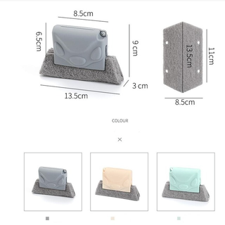 Jendela sikat multifungsi slot sikat pembersih sikat pembersih jendela sikat pembersih panduan rel jendela sikat sikat slot kreatif