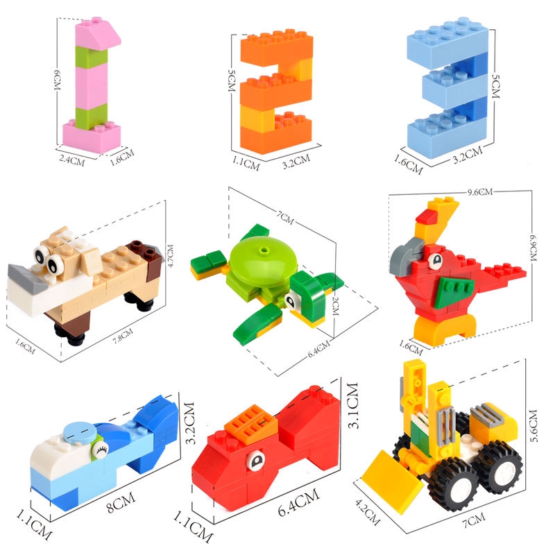 Bộ Đồ Chơi Lego Xếp Hình 500 Chi Tiết Cho Bé