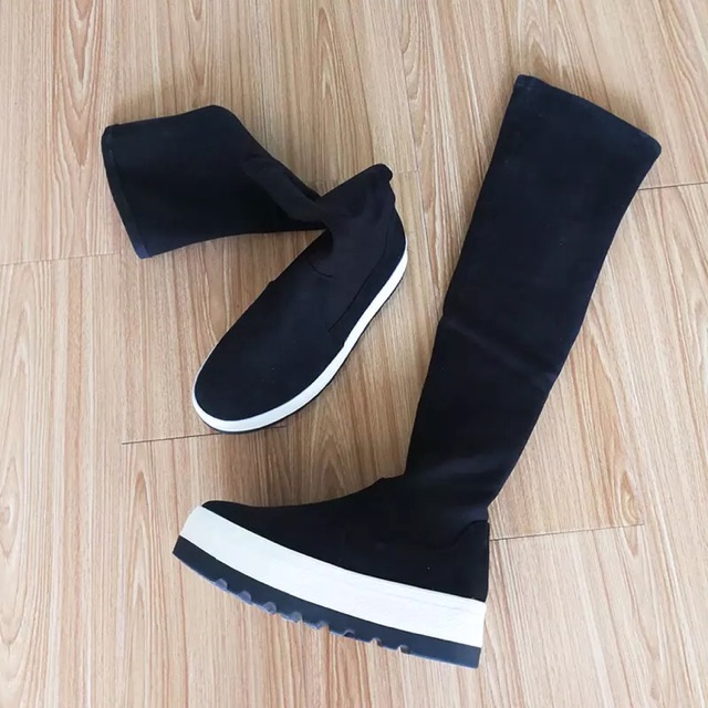 Giày boots đùi nữ đẹp xịn Daphne chính hãng- clip+hình thật shop chụp AMGOBET