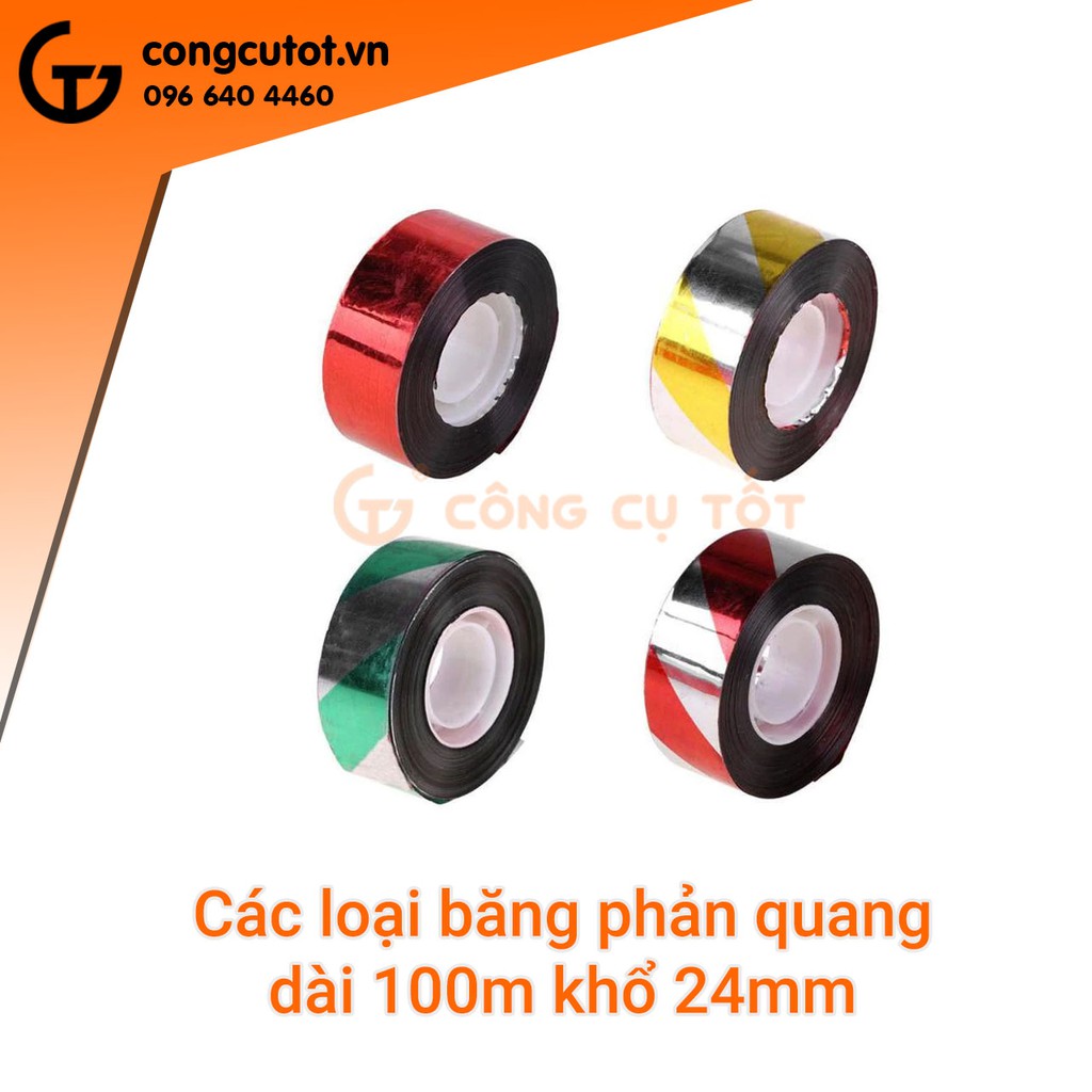 Băng phản quang dùng để đuổi chim chóc 100m khổ 24mm