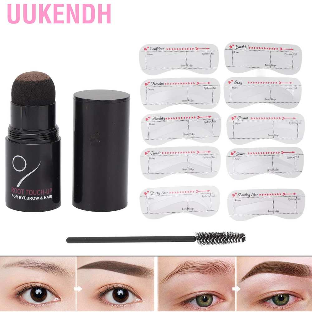 Set 10 khuôn vẽ lông mày mịn màng có thể tái sử dụng | BigBuy360 - bigbuy360.vn