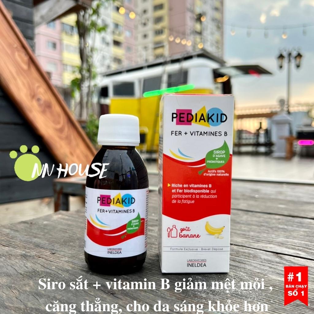 Pediakid 22 vitamin tổng hợp tăng sức đề kháng cho bé, omega 3 dha, ngủ ngon, vitamin d3, b,  sắt siro multivitamin kids