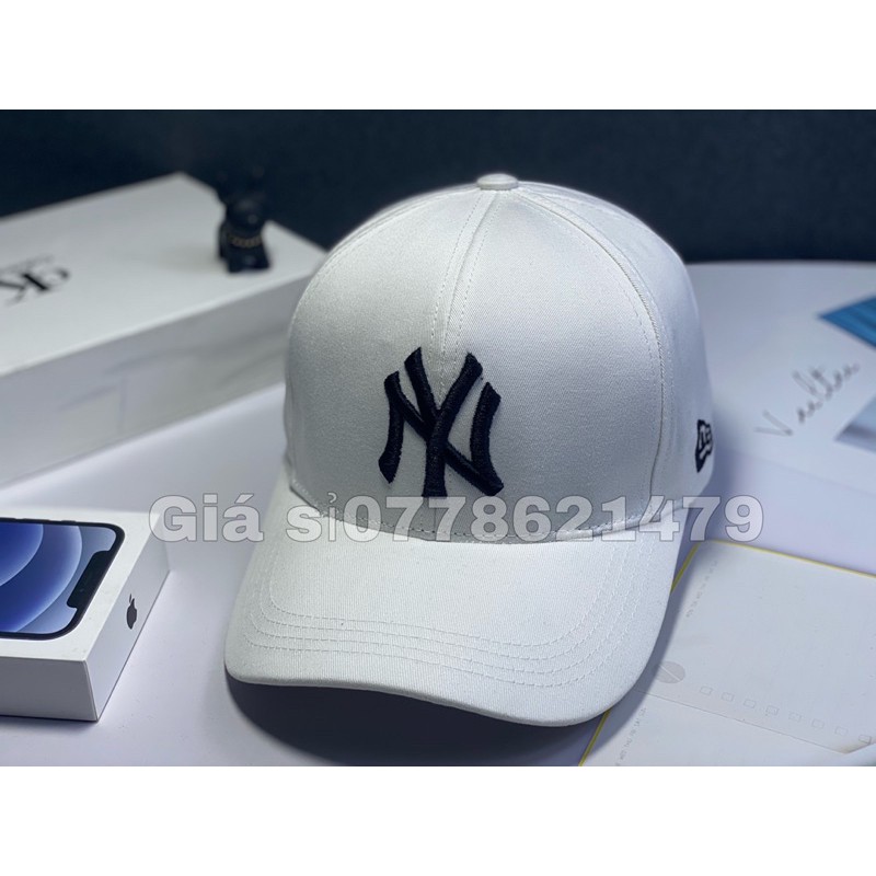 Nón kết lưỡi trai thêu ny logo đuôi in dây có tem thời trang