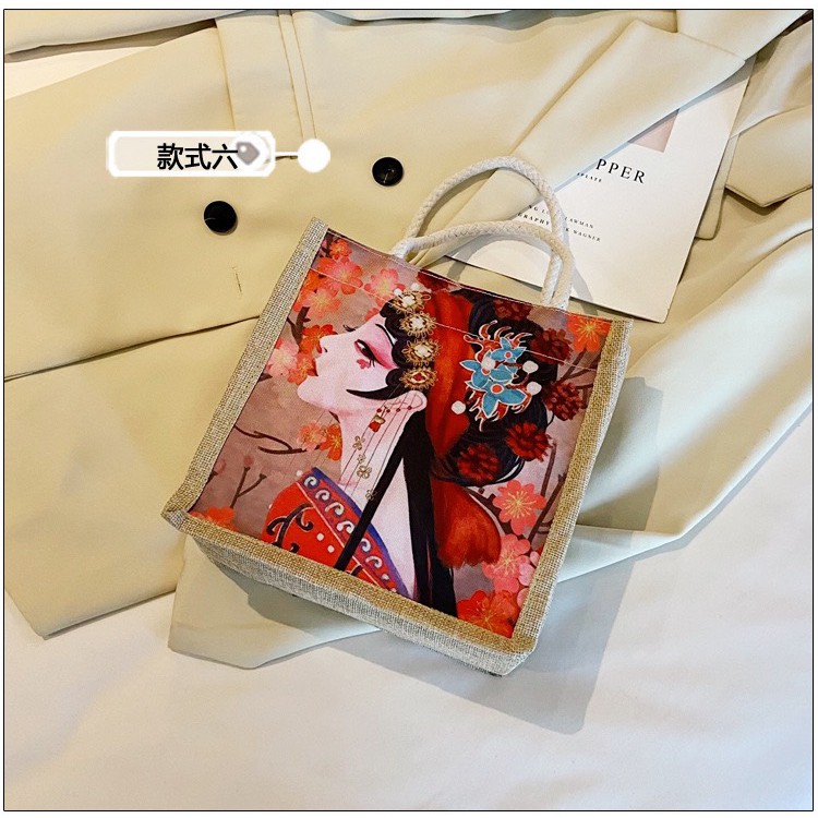 Túi Cói GRAFFITI Đi Biển Phong Cách Hàn Quốc Hoạ Tiết Hoạt Hình Siêu Đáng Yêu MẪU MỚI SIÊU ĐẸP | BigBuy360 - bigbuy360.vn