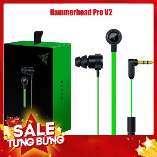 Tai nghe Gaming Razer hammerhead Pro V2 cao cấp - Hàng nhập khẩu