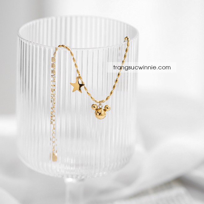 Lắc tay nữ titan mickey star