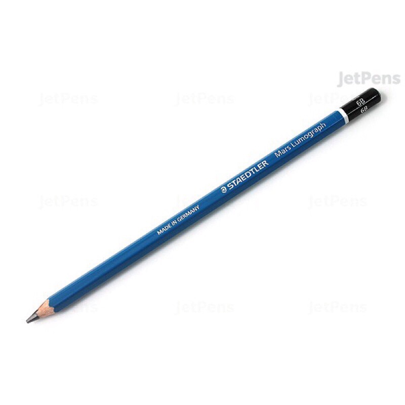 Chì Xanh Staedtler Mars Lumograph Black Pencil - 2B, 4B,6B,8B