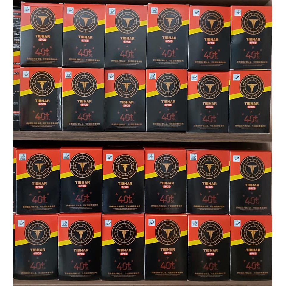 BÓNG THI ĐẤU TIBHAR  Hộp 6 quả