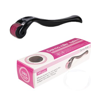 Drs 540 Micro Needle Derma Roller Therapy Skin mezoroller facial roler Bề mặt chống lão hóa chống nhăn Điều trị rụng tóc mọc lại phục hồi tóc mọc lại mọc râu mọc