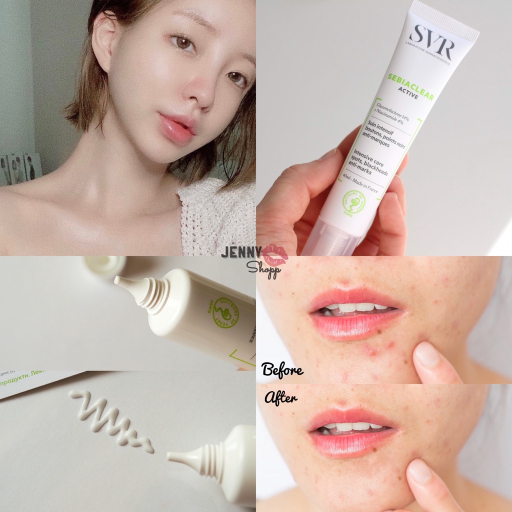 Kem Dưỡng Da Dầu Mụn SVR Sebiaclear Active