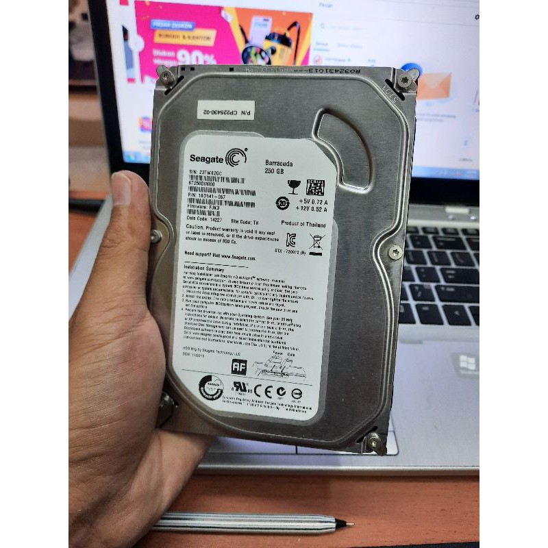 Ổ Cứng Máy Tính 250gb Sata Seagate 3.5 Inch