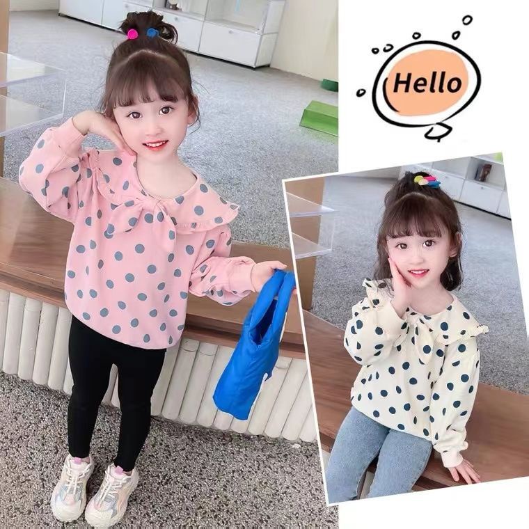 [Babycat] Hàng Có Sẵn Áo Sweater Mùa Thu Phong Cách Nhật Bản Hàn Quốc 2022 Mới Cho Bé Gái