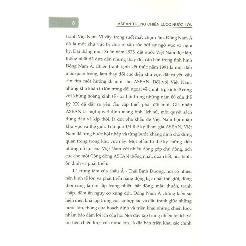 Sách - ASEAN Trong Chiến Lược Nước Lớn | BigBuy360 - bigbuy360.vn