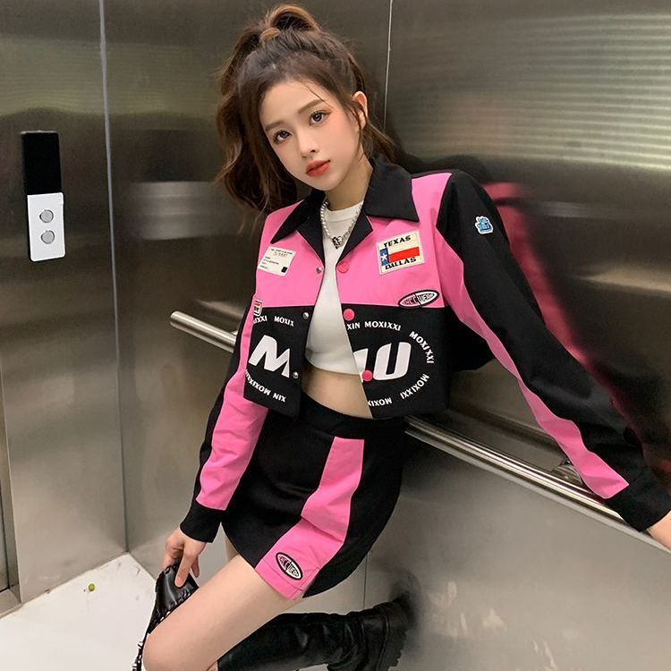 Áo Khoác Đồng Phục Bóng Chày Tay Dài Phong Cách Retro Mỹ Thời Trang Mùa Thu 2022
