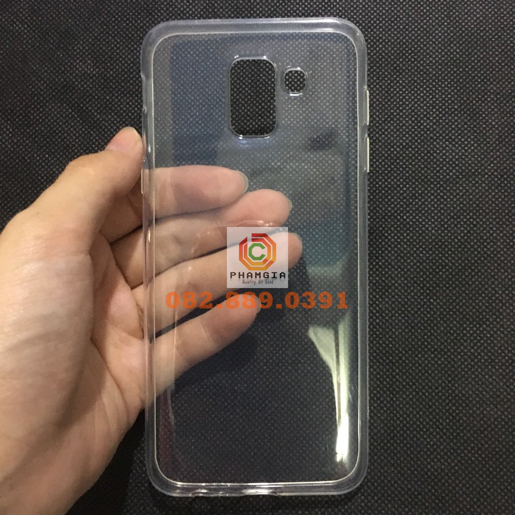 Ốp lưng dẻo trong SamSung J6 cao cấp, bền màu